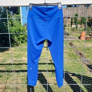 Lululemon Wunder Train Contour Fit High-Rise Tight 25" In Galatic Cobalt